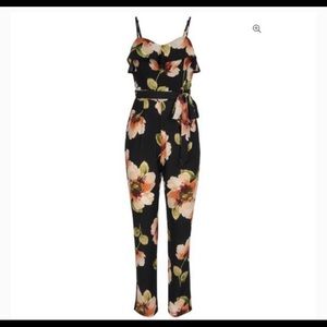 Venus floral jumpsuit